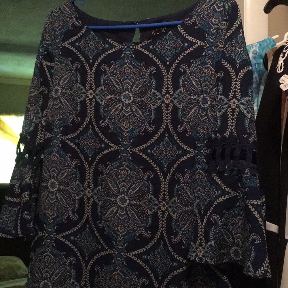 3/4 bell sleeve dress!